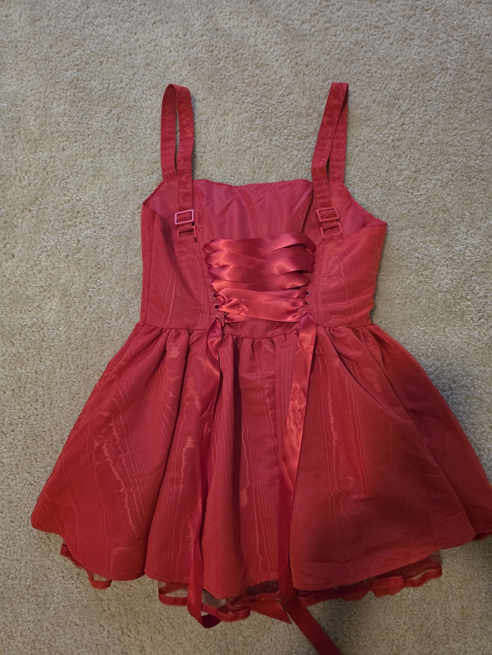 Sugar Thrillz Pink Satin Dress - Picture 2 of 3